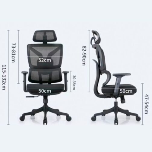 Cadeira Presidente Deluxe Preta(NM13) - Imagem 3